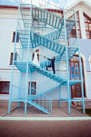 Фотосессия на лестнице