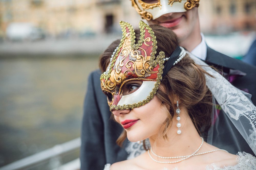 Свадьба в стиле  "Венецианский Карнавал"