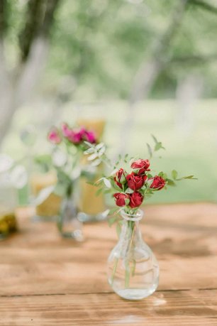 Небольшие композиции на сладкий стол