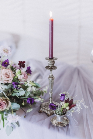 Оформление стола молодоженов