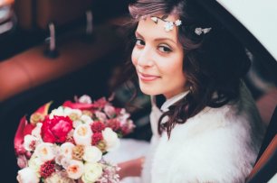 Аксессуар на голову невесты