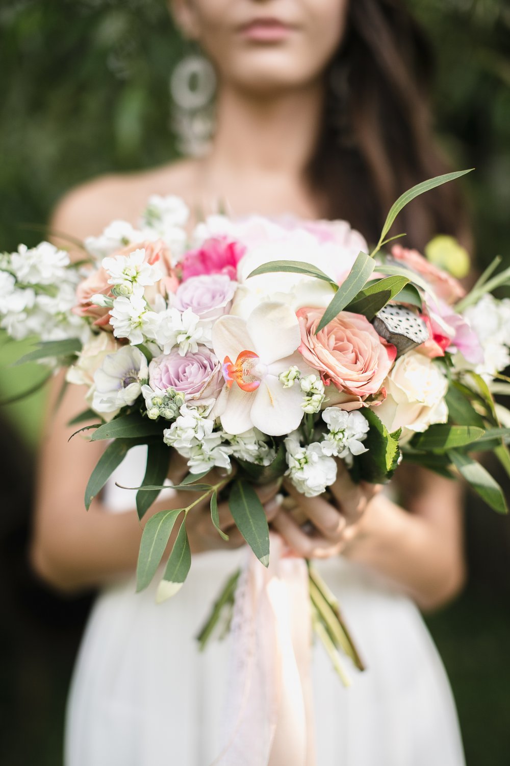 Букет невесты в нежных тонах. Организация особенных и эффектных свадеб агенство Shubin Wedding