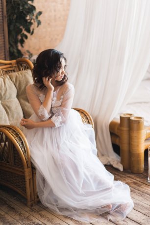 Воздушное утро невесты