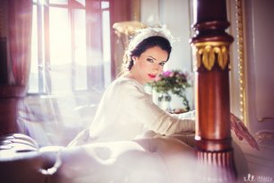 Невеста в винтажном стиле