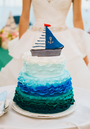 торт с 3D-декором, организатор ЛАКШЕРРИ