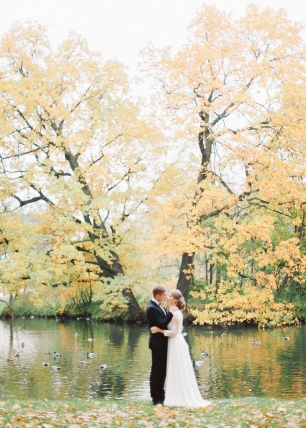 Акварельная осень Маши и Никиты