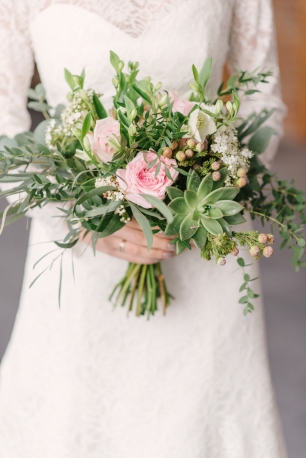 Букет в стиле эко-шик