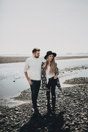 Солнечный день в Исландии. Съемка Love story