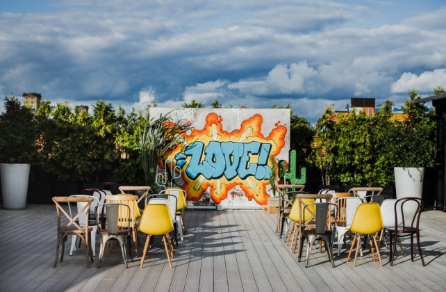 камерная свадьба на крыше, организатор TEPLO EVENT BUREAU