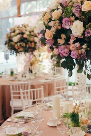 Цветочные композиции на столы
