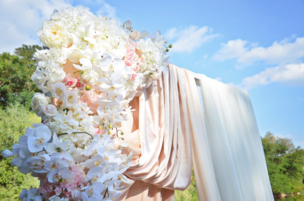 Свадьба в пудровых тонах