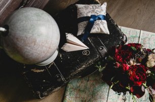 Фотозона на свадьбе в тематике Путешествие