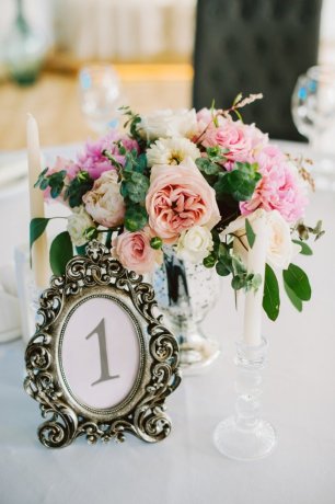 Композиции на столы гостей