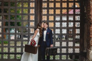 Свадебная фотосессия в тематике Путешествие