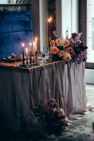 Вариант оформления президиума для двоих