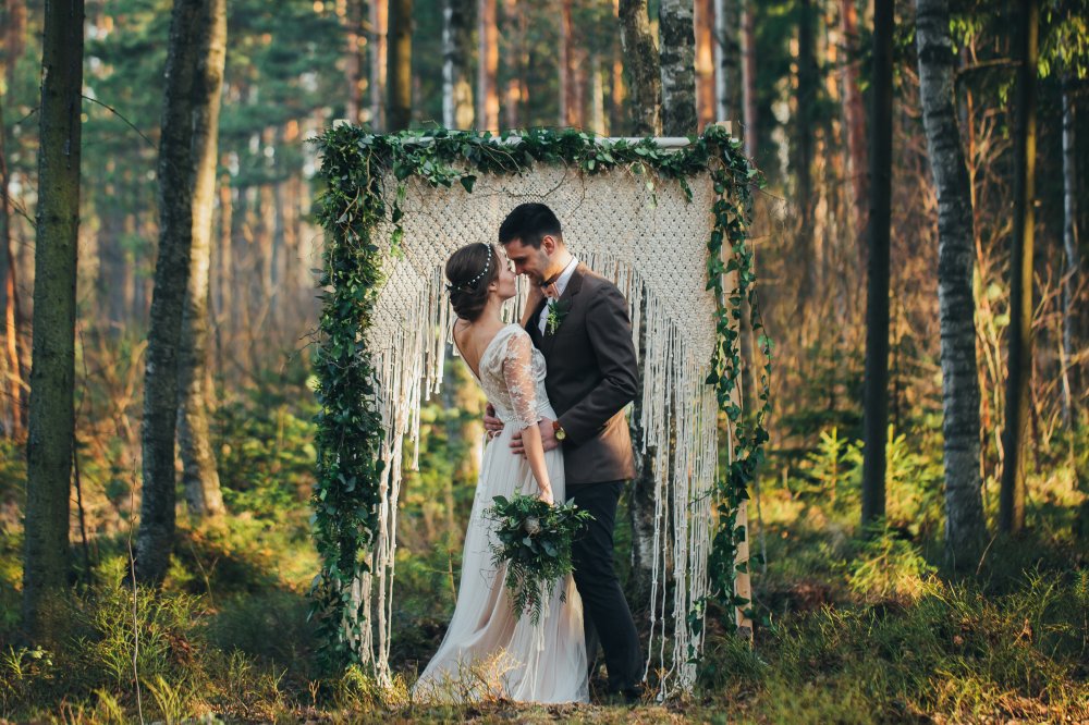 Свадьба на природе в Подмосковье - фото в усадьбу Валуево