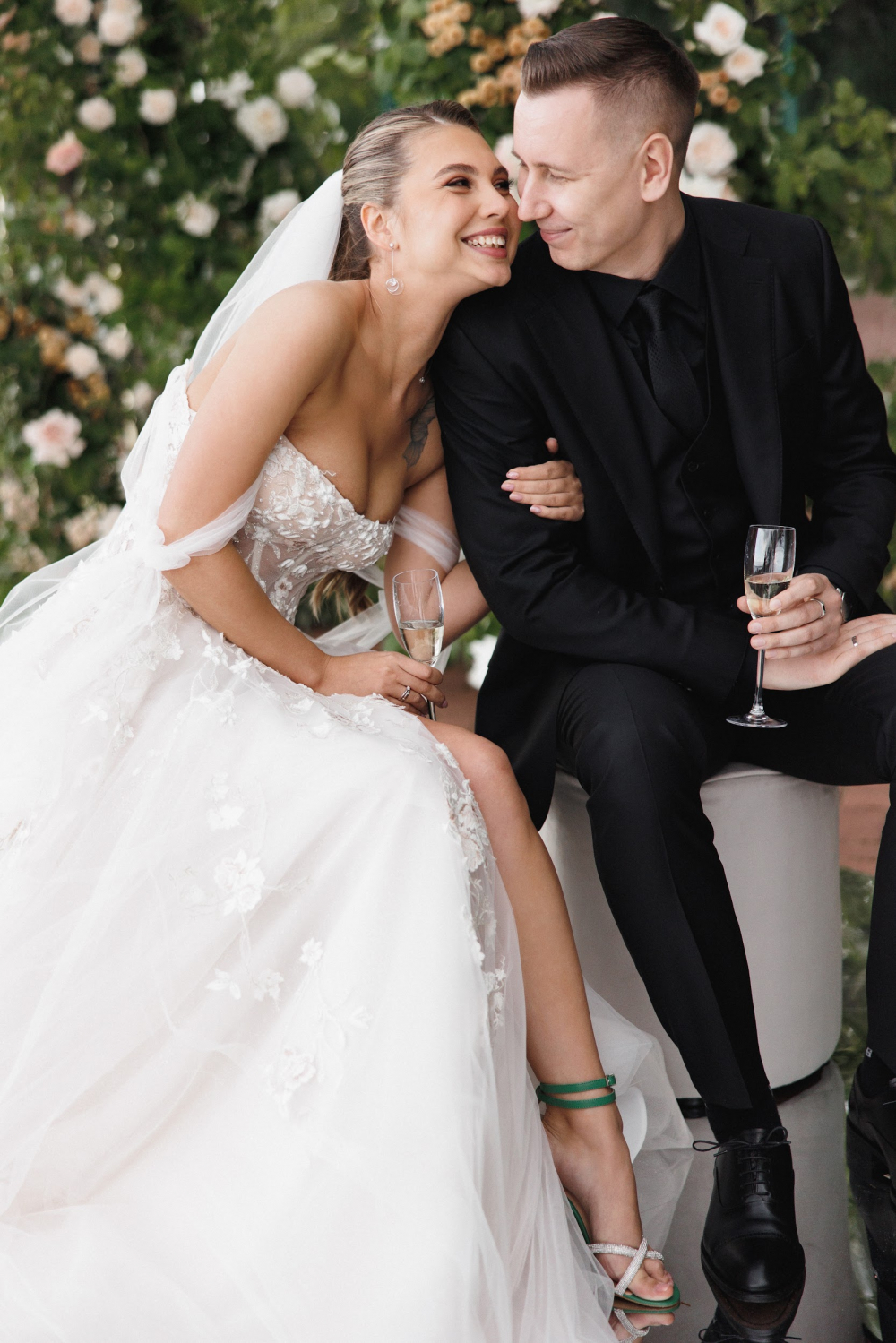 Свадьба в зеленых оттенках