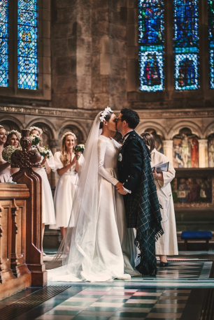 Официальная церемония в соборе в Шотландии