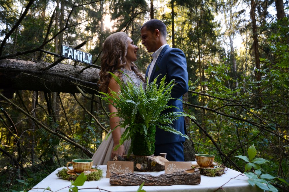 #ecowedding #экосвадьба #встречамолодожен