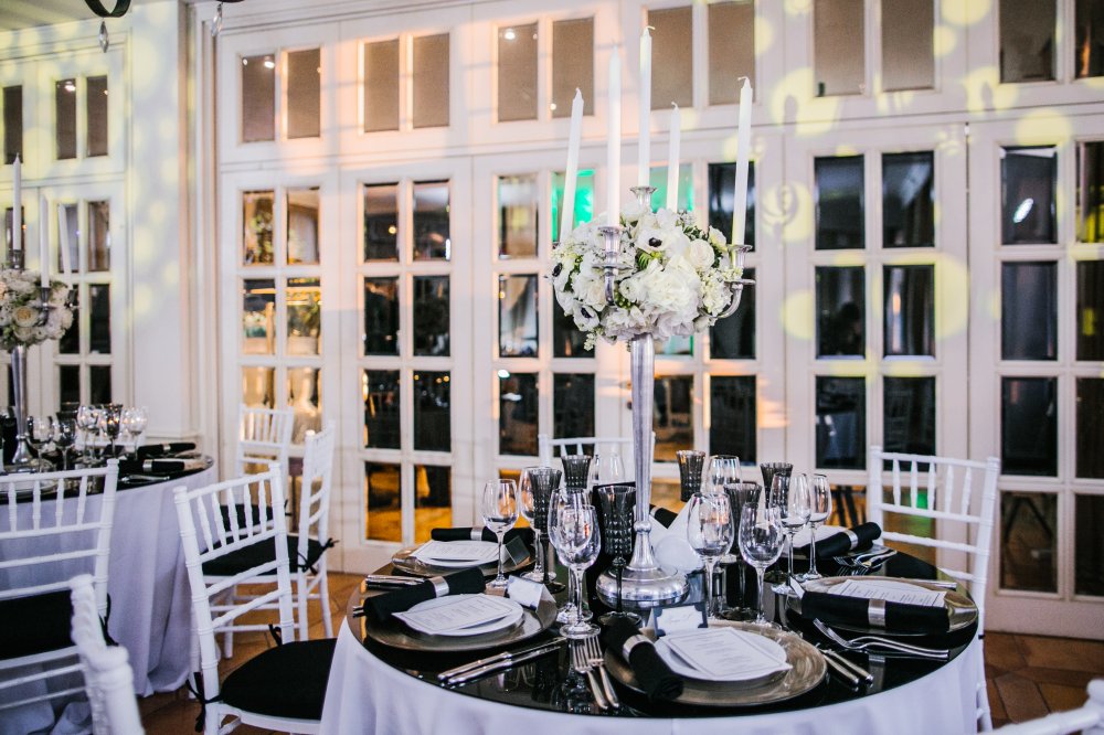 Стилистика свадьбы "Black & White" 