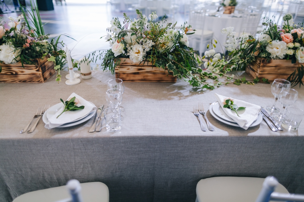 Декор президиума. Свадьба Романа и Софии "Природная красота"