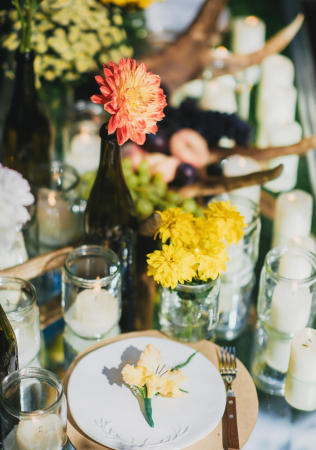 цвет свадьбы 2019, свадьба в жёлтом цвете, организация DOUBLE YOU