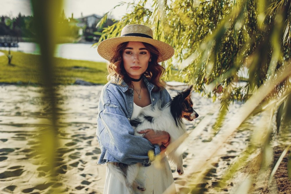 Прогулка с собачкой