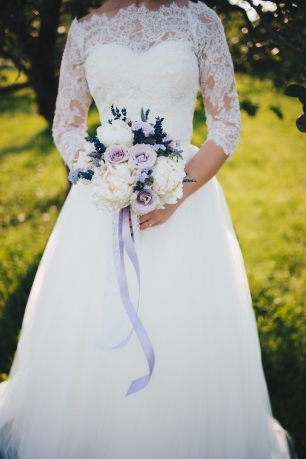 Лавандовая свадьба Саши и Дениса