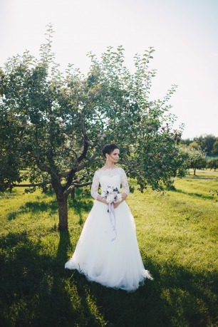 Лавандовая свадьба Саши и Дениса