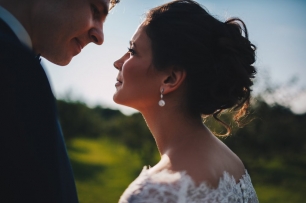 Лавандовая свадьба Саши и Дениса