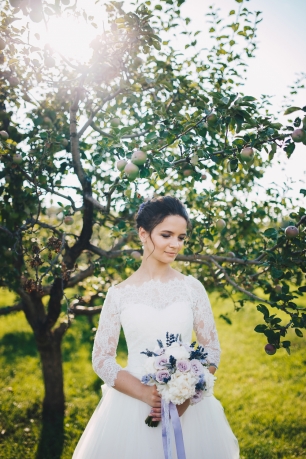 Лавандовая свадьба Саши и Дениса