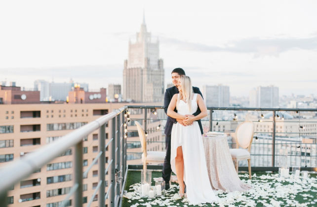 свадьба на крыше, организатор RUN THE SHOW AGENCY