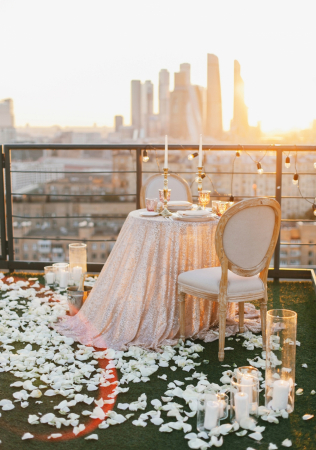 свадьба на крыше, организатор RUN THE SHOW AGENCY