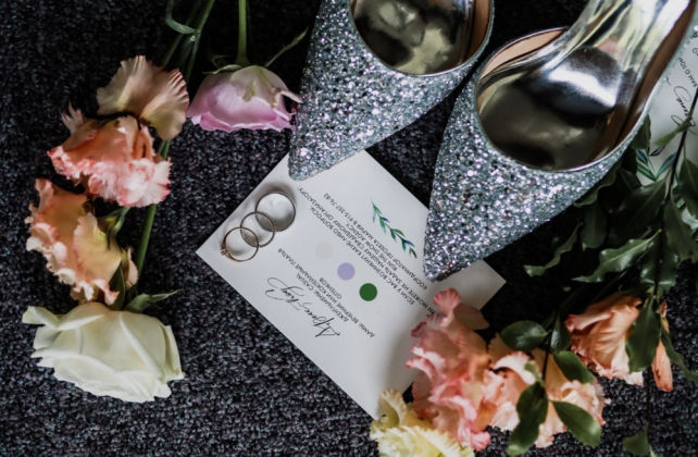 блестящие свадебные туфли, организатор RUN THE SHOW AGENCY