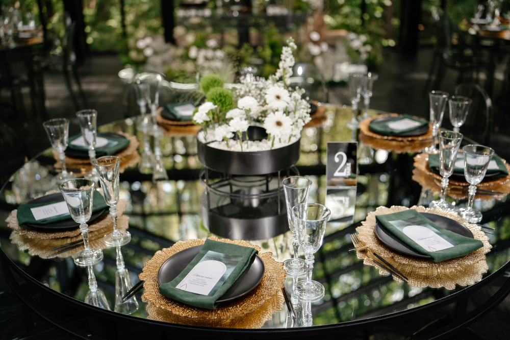 Свадебная сервировка