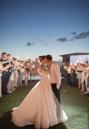 Феерическое завершение вечера