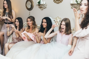 Фотосессия подружек невесты