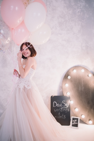 Невеста в розовом — это блеск!