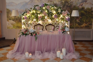 Садовая свадьба Дениса и Алины