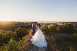 Фотосессия Руслана и Кристины в горах