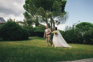 Потрясающе красивая свадьба Ани и Саши в Крыму