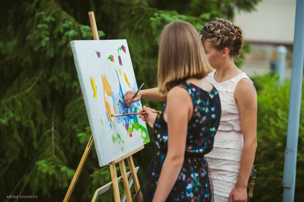 Свадьба "Мята и Муми-тролли"