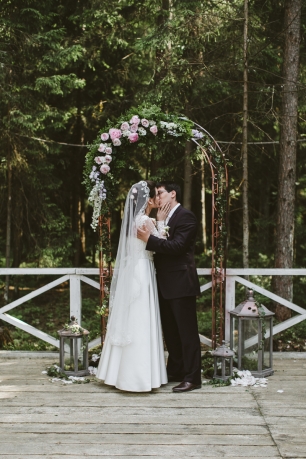 Лесная сказка. Свадебная церемония