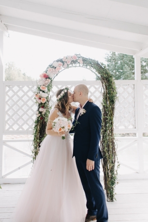 Самый волшебный момент церемонии — поцелуй!