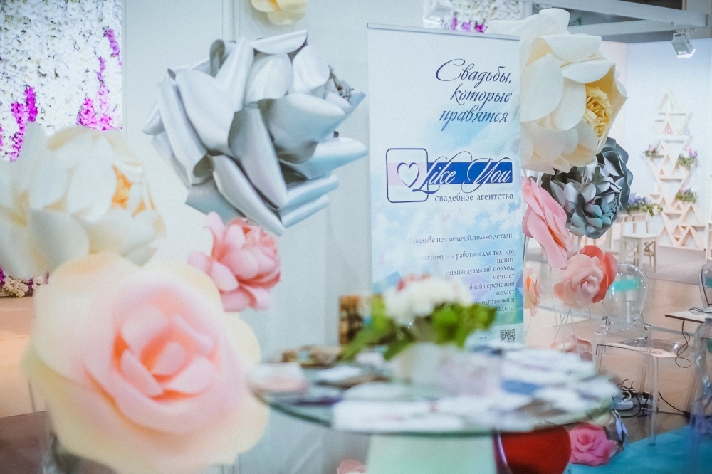 Наш стенд организаторов свадебного пространства на Photofest2016.