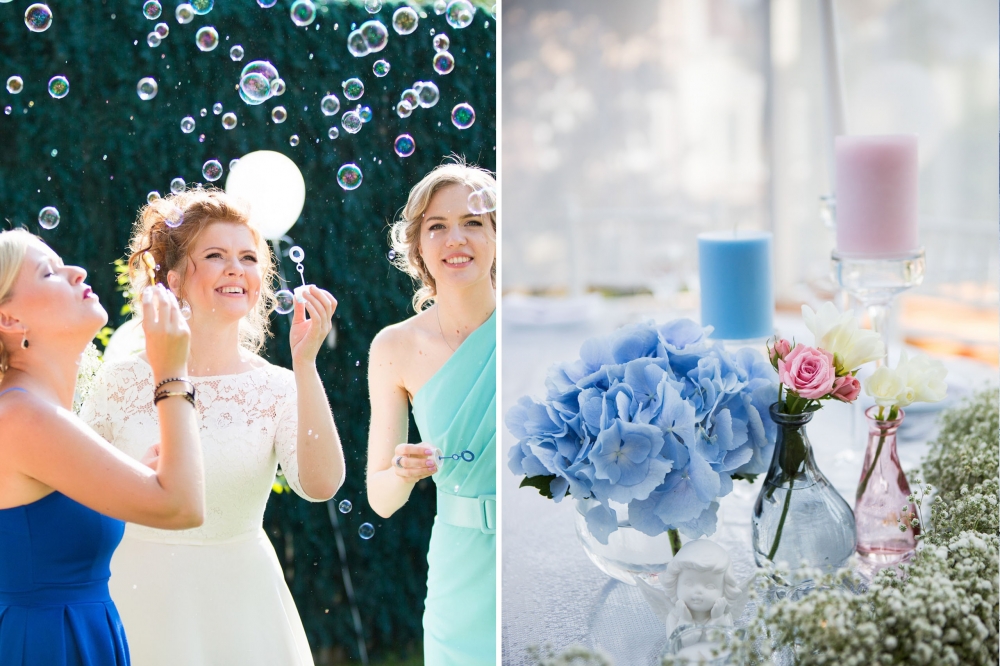 Воздушная свадьба Кирилла и Даши.