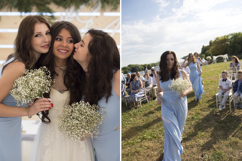 Настоящая женская дружба на свадьбе Сергея и Анастасии.