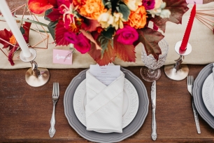 Декор стола в стиле Gypset