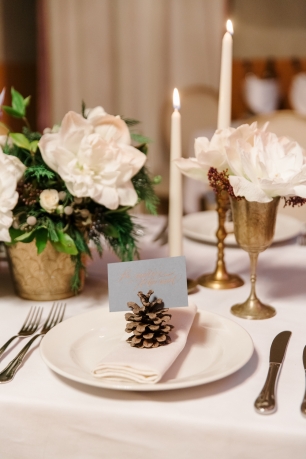 Винтажное оформление стола