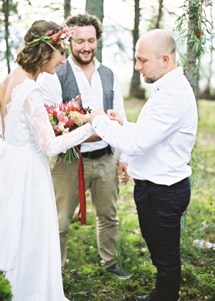 Волшебная церемония Жени и Алены на острове